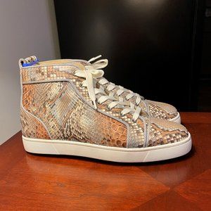 Christian Louboutin Louis Orlato Natural Beige Multi-Color Sneakers